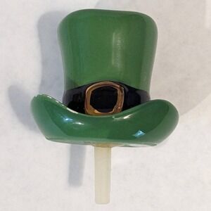 Nora Fleming Mini Spot O' Irish Hat Leprechaun Tophat St. Patrick Day nf Initial